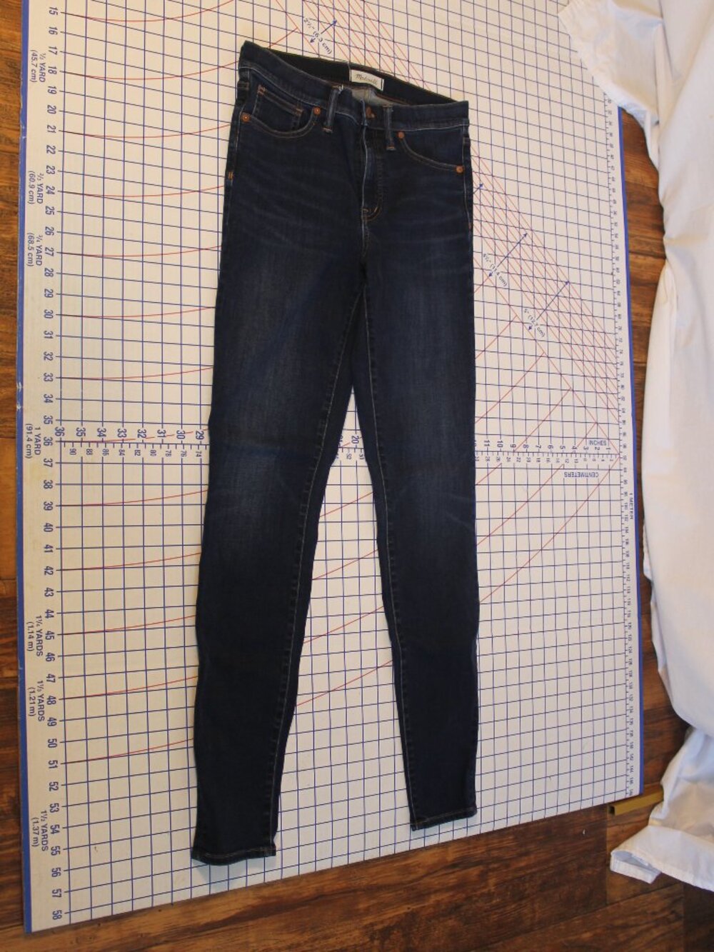 Madewell 9" High Rise Skinny Jeans, 29 Tall